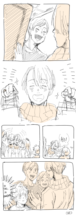 a-zebra-was-here: hinata goes to tokyo for the weekend to hang out w/ lev + alisa + kenma anD UNCLE 