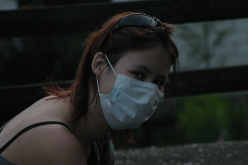 Another set of photos from excavations in Podlasie, Poland. We wear these masks because graves were 