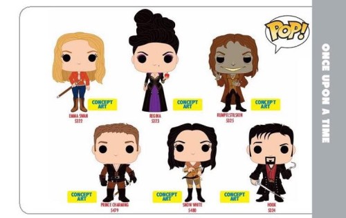 Concept art for upcoming 2015 Funko Pop lines. Princess and the Frog, Mulan, Tangled, and Once Upon 