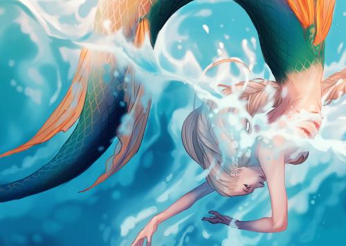 quesozombie:  the full cover i did for @hightideartbook ! please check out our book on our tumblr or
