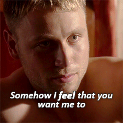 leprinceofsins:      Wolfgang flirts with Kala in Sense8 s01e06