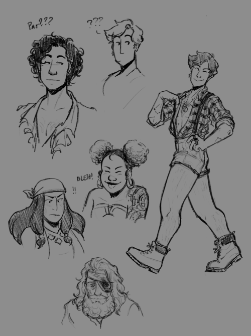 DOODLE DUMP DOODLE DUMP DOODLE DUMPPoints of note: We have a NEW CREW MEMBER WHO I MUST DRAW PROPERL
