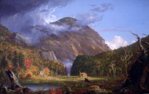 A View of the Mountain Pass Called the Notch of the White Mountains (Crawford Notch), Thomas Cole, 1