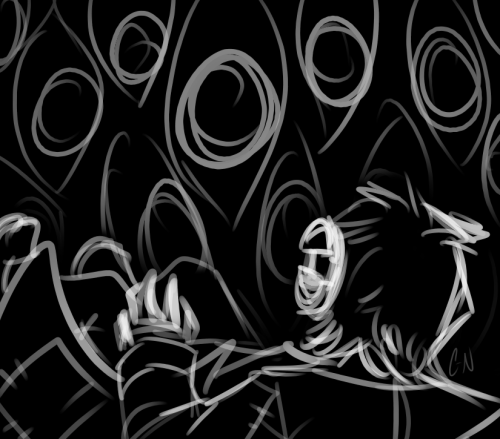 "If You Could See Me Now, You'd Catch Me In A Death Spiral...(You Look Alive Like There's Color Inside!)"