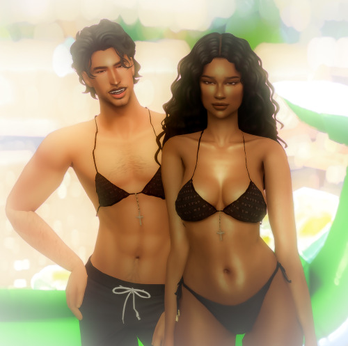 Hes Loving The Bikini On Him