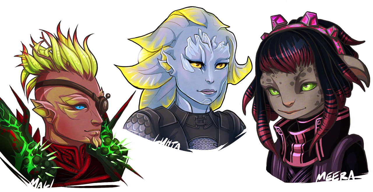 kromitar:  Here’s a compilation of all the GW2 character busts in all their colorful