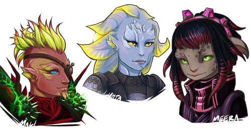 kromitar:  Here’s a compilation of all the GW2 character busts in all their colorful glory. 