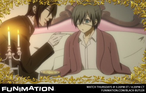 Poor Ciel is finally feeling better. Wouldn’t you love to have Sebastian take care of you too?