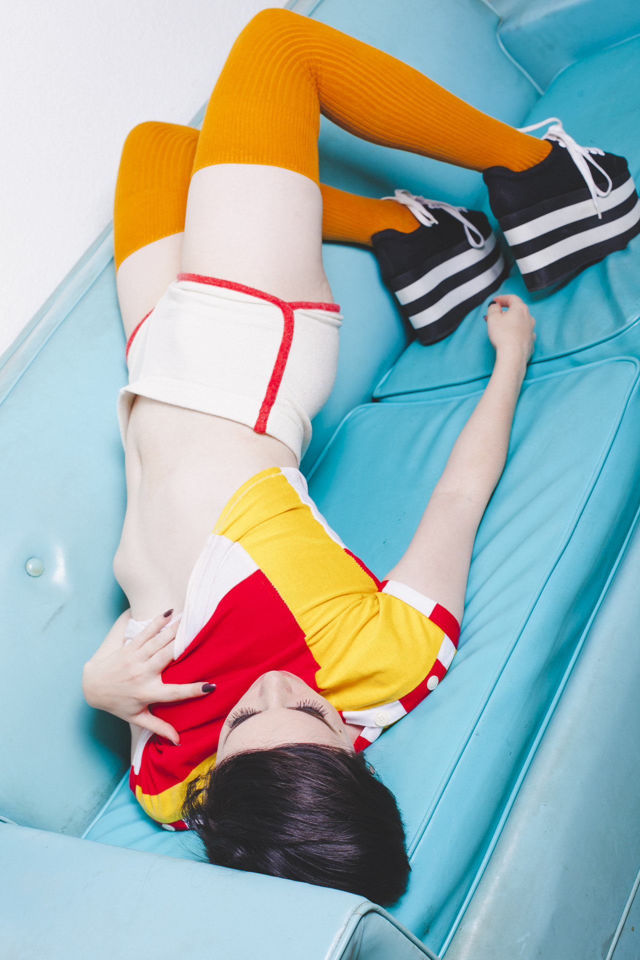 valerieshade:  Pop Color Block - Photographer: themonsterthing (Kayleigh Shawn/Kayleigh