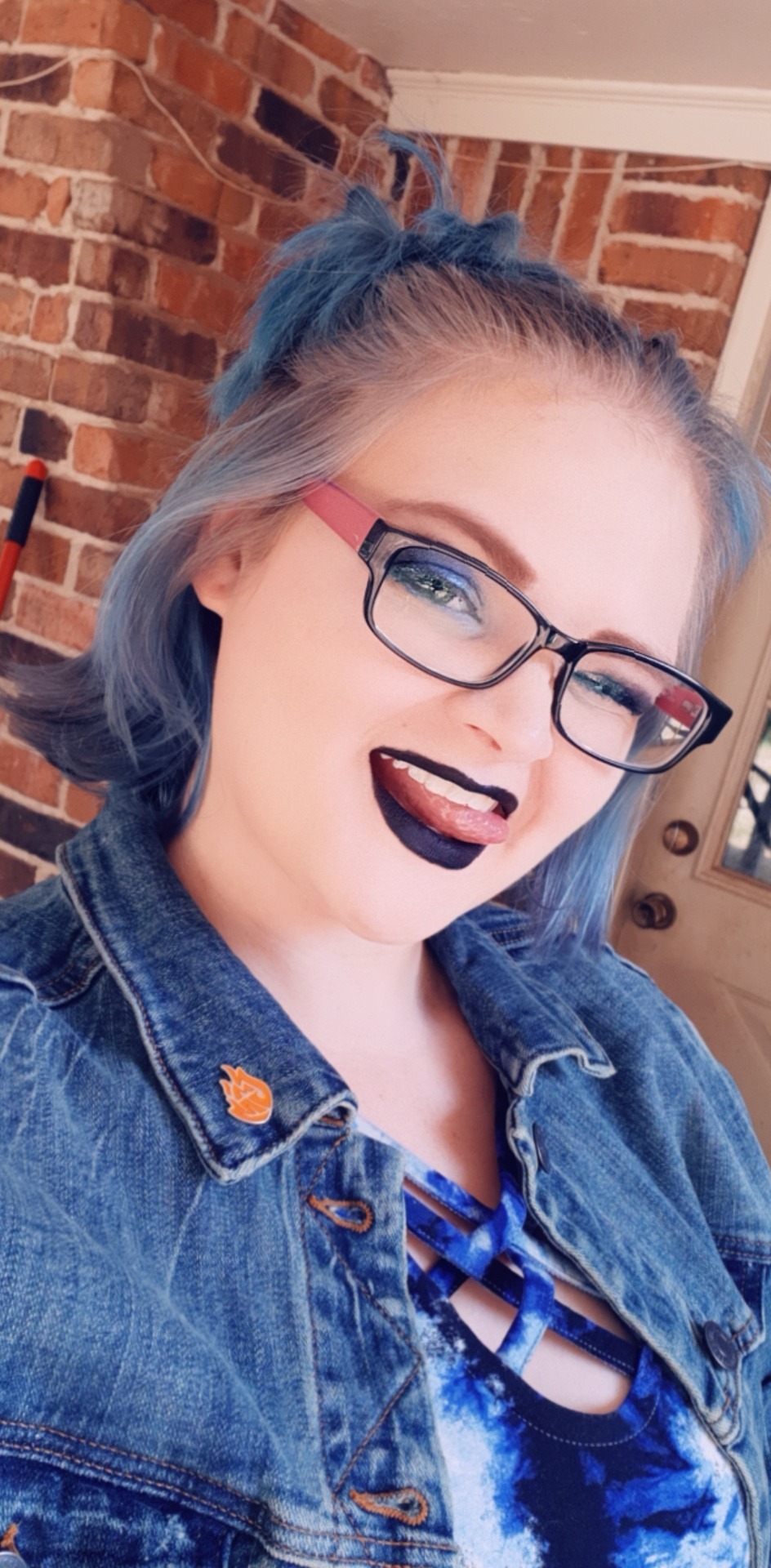 Link In His Denim Jacket Is The Best!