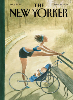 belindapendragon:  accras:  newyorker:  This week’s cover, “Early Start,” by Carter Goodrich.  Adorable  Love it…