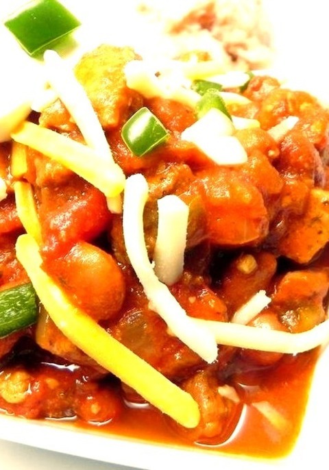 Soups, Stews And Chili - Chuck's Come On Ice Cream Or Night Of The Red Death Chili Beef And Pork Sirloin