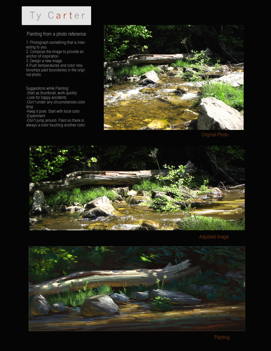 tycarterart:  Ty Carter Art-Thoughts on Color, Part 1 &amp; 2; Design, Color