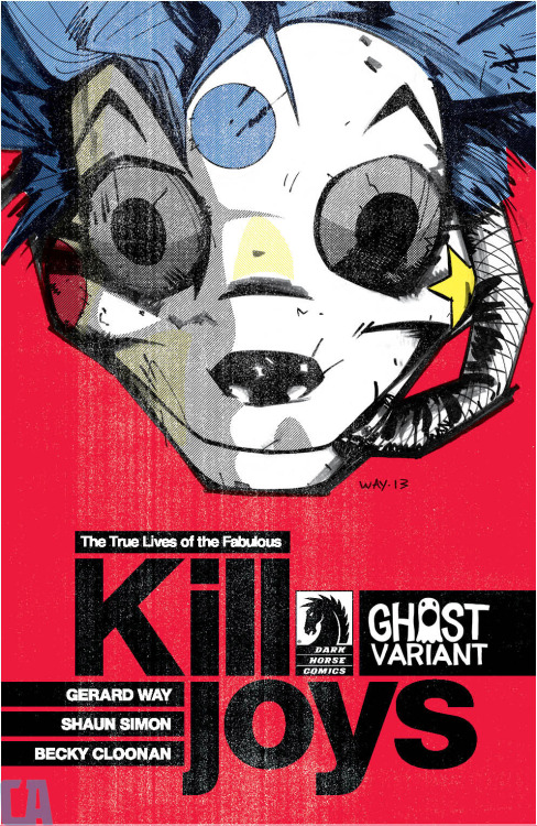 comicsalliance:  Not content to illustrate just one alternate cover for he and Shaun Simon, Becky Cloonan and Dan Jackson’s The True Lives of the Fabulous Killjoys #1, Umbrella Academy scribe and former My Chemical Romance frontman Gerard Way