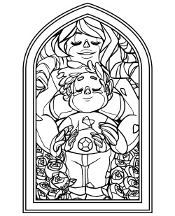 smercurial:  Started this ages ago before life got super busy, don’t know if I’ll ever finish it. The lines are mostly done though (was gonna have some thorns crawling around the outside border) so I figured if anyone wants to have a go at it, it