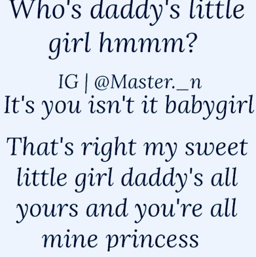 ❤️Yes daddy always ❤️❤️ @brattylilprincessangel