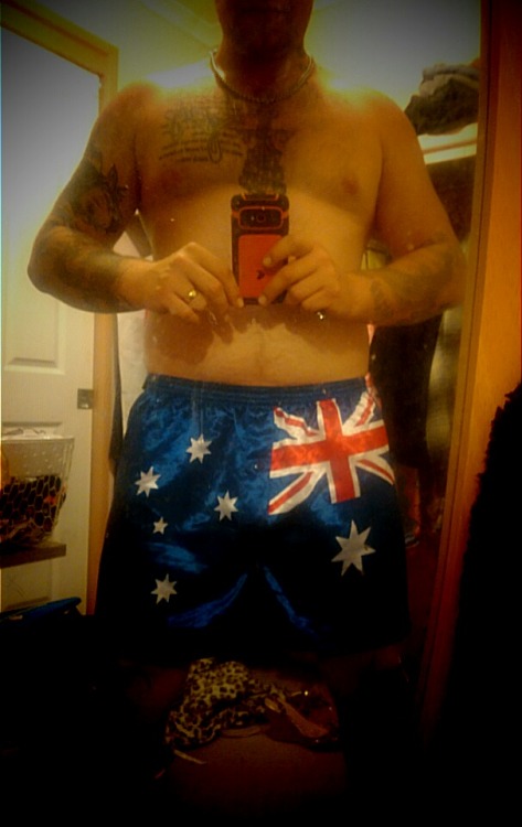 Better keep up with MrsH and show of my Aussie pride