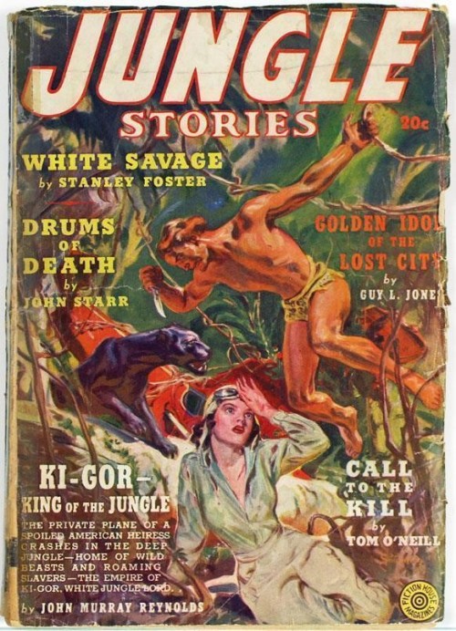 Of all the Tarzan imitators of the 1930s-1940s, the absolute best one was the blonde Ki-Gor. A son o
