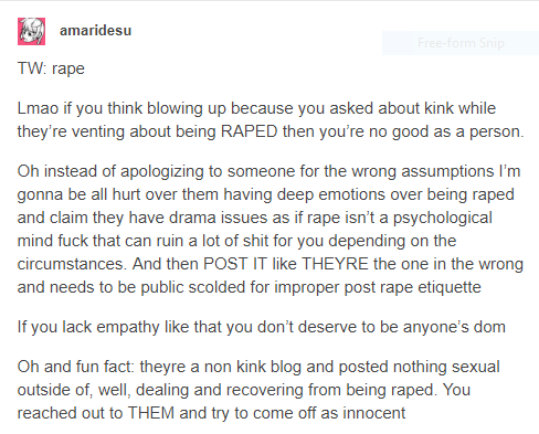 chubby-teen-princess:dprvdmstr:Oh this is just rich. It’s more tumblr drama and bullshit. So I shall