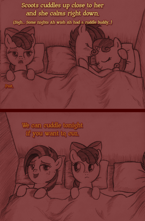 askfapplebloom2:  Ladies and gentlemen, for your entertainment: Cuteness and Feels! :D  hnnng <3 my heart