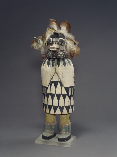 slam-african: Katsina, Hopi, early 20th century, Saint Louis Art Museum: Arts of Africa, Oceania, an