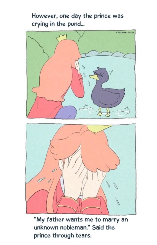 A Friend And I Watched Different Versions Of The Swan Lake, So This Was Born