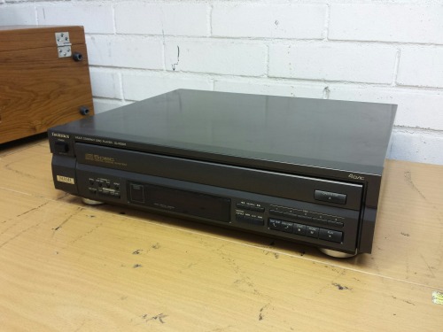 Technics SL-PD807 Multi Compact Disc Player, 1991