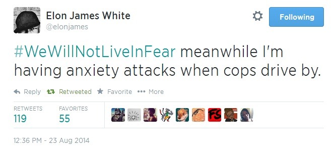 iwriteaboutfeminism:  Racists supporting Wilson cause further trauma.  