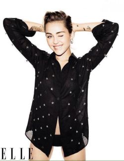 Miley Cyrus - Elle. ♥