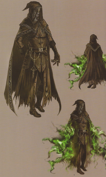 candlemaiden:Royal Sorcerer Navlaan  Dark Souls 2 Design Works