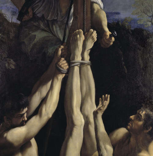 v-ersacrum: Guido Reni, Crucifixion of saint Peter (detail), 1604-1606