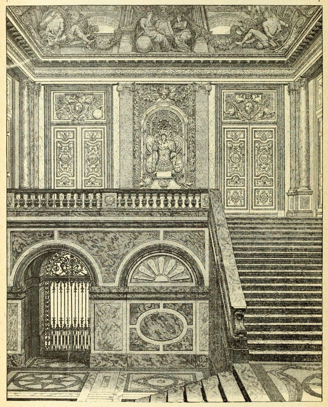 The Escalier des Ambassadeurs at the Château de Versailles