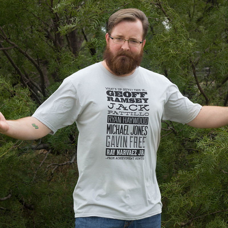roosterteeth:  Two new shirts in the RT Store!  First up, this week’s T-Shirt