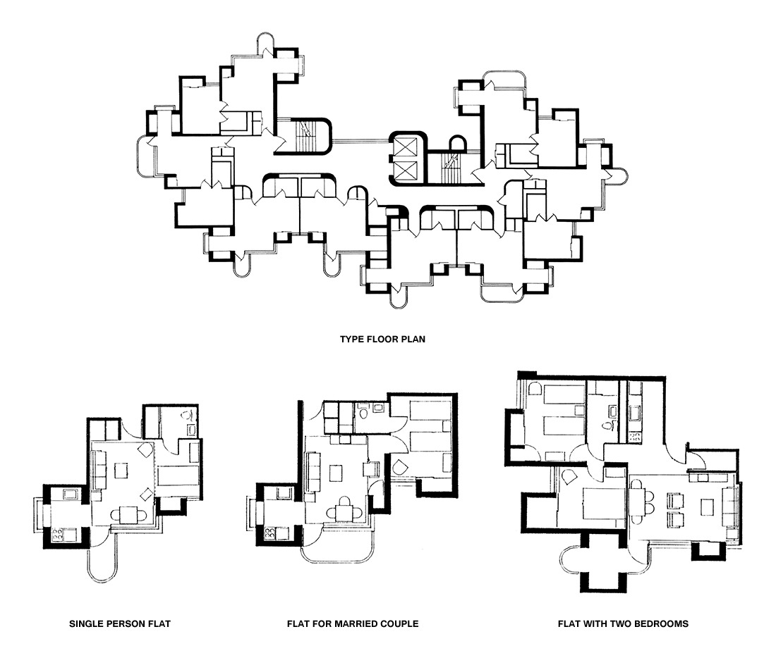 elarafritzenwalden:  Crawford ManorNew Haven, Connecticut, USA; 1962-66 Paul Rudolph(photographs