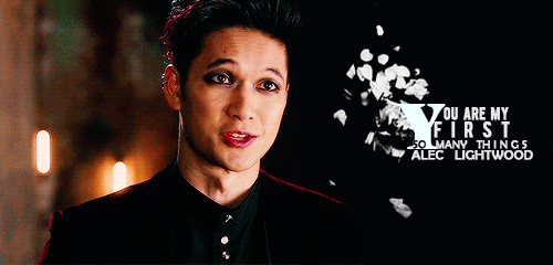 malecwood:MALEC APPRECIATION FORTNIGHT2nd Day ♕ Favourite Malec quote from the book “All right,“ he 