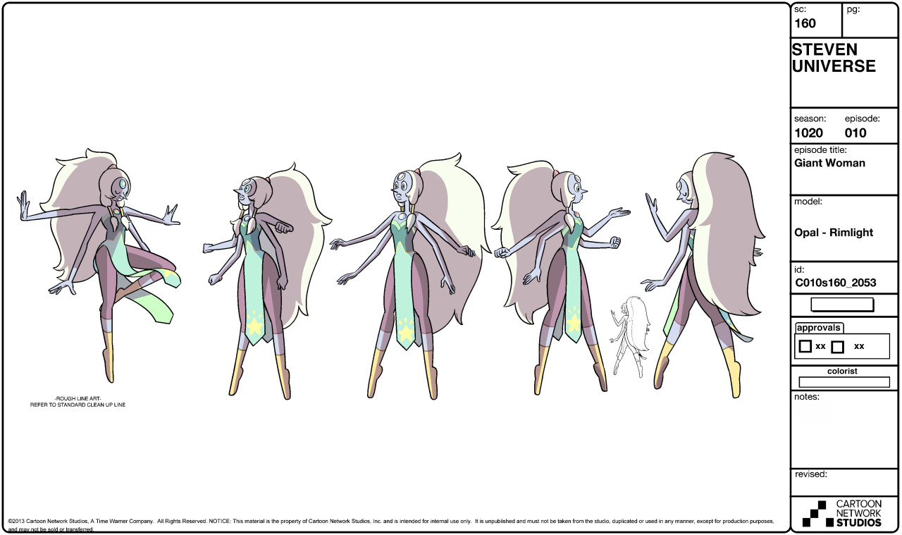 A selection of Character, Prop, and Effect designs from the Steven Universe episode: