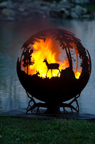 Sex seraphica:  Gorgeous custom fire pits from pictures