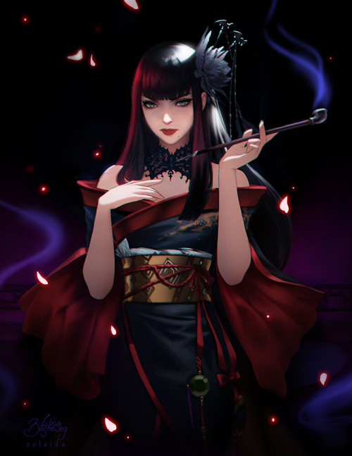 Yotsuyu  Lisa Buijteweg www.artstation.com/artwork/N5393z