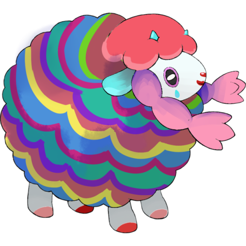 fuckyeah-animalcrossing: skittytail: wooloo the fool………..