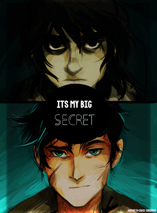 fangirlingoverdemigods:annabeth-chase-sabidinha:"I hate myself" [art]&ldquo;I have a crush on Percy,