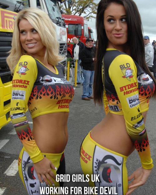 Throwback to working with @bike.devil the Bike Devilettes at Oulton Park British Superbikes October 