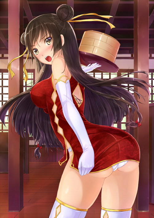 hentai-utopia:  Chinese dress set 2/5 || adult photos