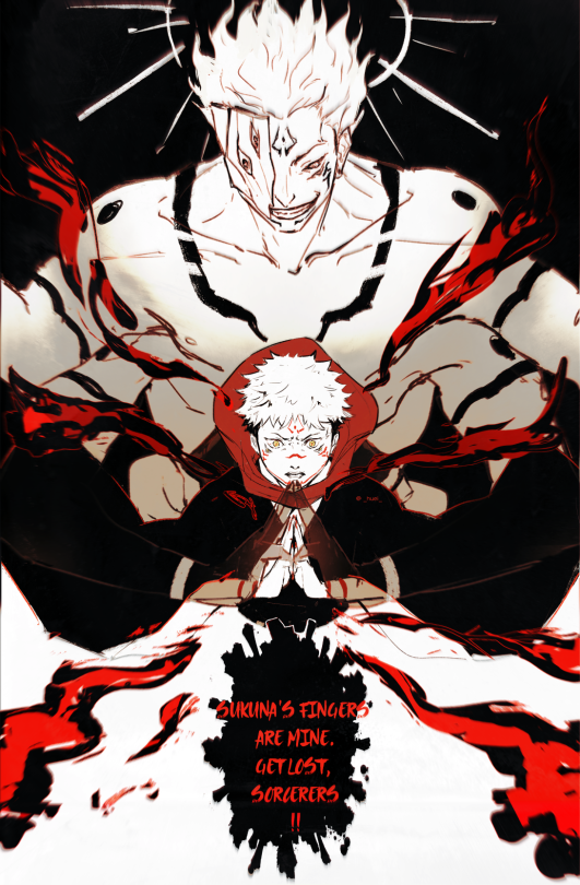 Fierce Deity Sukuna X Little Monk Yuuji