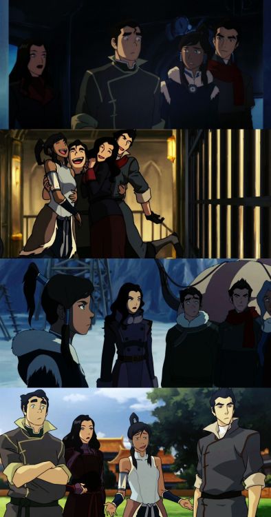 wellthentheresme: Team Avatar together from beginning to end.