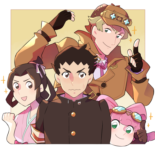 I love Ace Attorney series!✨