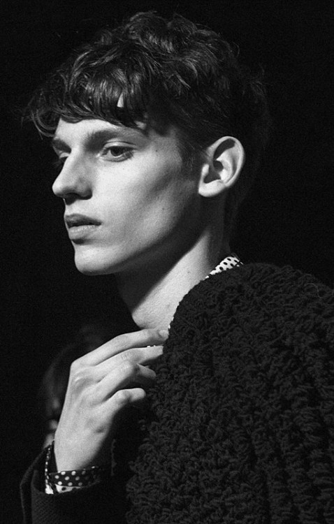 Anthony Gilardot Backstage @ Topman Fall/Winter 2015-2016 | London Fashion Week&