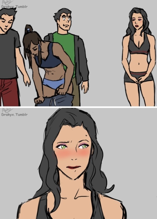 drakyx:  korrasamishipper:  supergoosey:  greeneyedlook-a-like:  When you see a hot girl but you’re trying to hide the gay:    No but imagine that gif as Korra and asami   