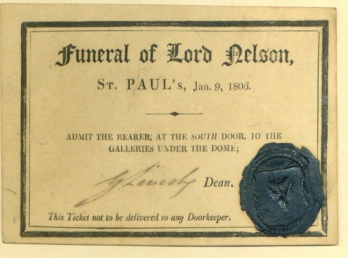 maritimehistorypodcast:The Funeral and Burial of Lord Horatio Nelson 9 January 1806 The state fune