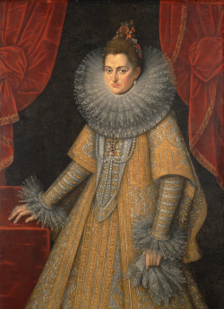 via-appia:  Isabella Clara Eugenia, Archduchess of Austria, ca. 1598 Frans Pourbus the younger (1569–1622) 