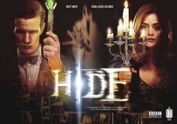 sweetsweetoilsee:  Posters for the Next Five Doctor Who Episodes by Kyle Anderson on APRIL 19, 2013 We’ve had three Doctor Who episodes so far and we now have the posters for the final five episodes of the season. The above is the poster for “Hide,”